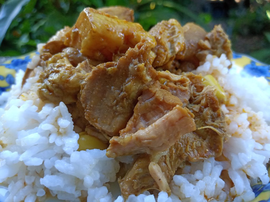 แกงฮังเลราดข้าว